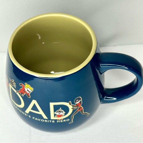 Disney Pixar The Incredibles Dad Everyone’s Favorite Hero Superhero Coffee Mug - Picture 3 of 6